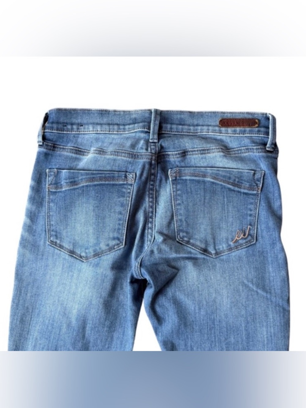 Express Mid Rise Skinny Jeans - Picture 4 of 7